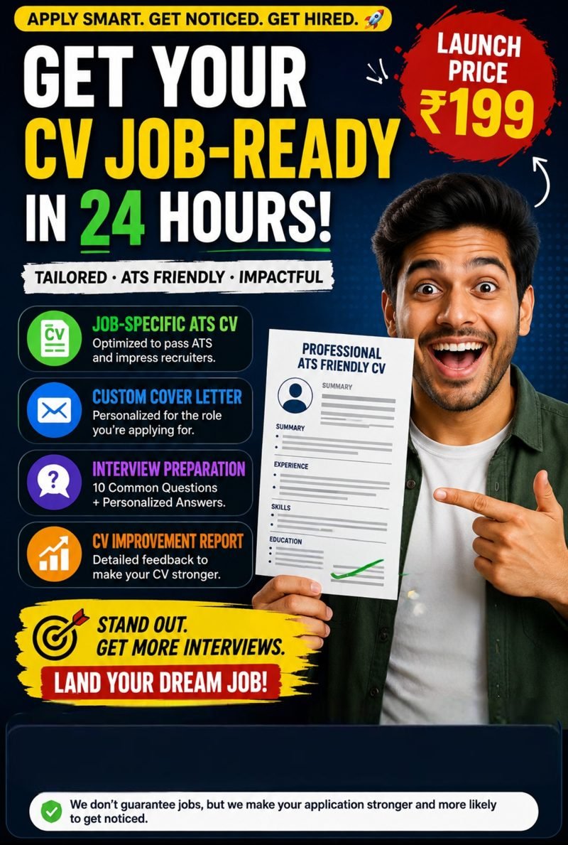 AI Job Application Pack | ATS Resume, Cover Letter & Interview - cover